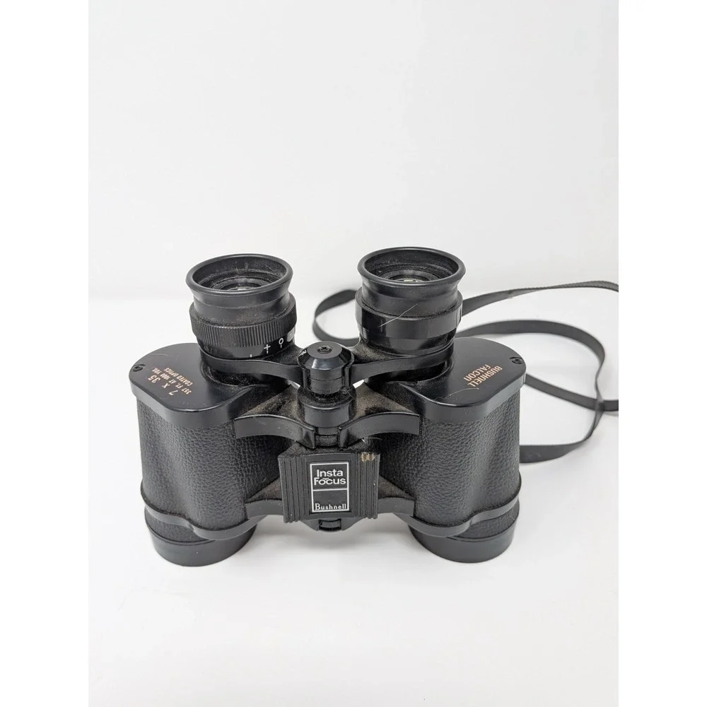 Vintage BUSHNELL Falcon Insta-Focus 7 x 35 Binoculars Made In Japan Vtg